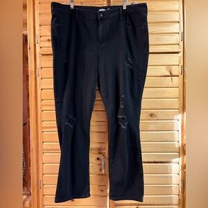 Like New! Old Navy Women's Jeans Power Slim Straight Mid-Rise Size 18